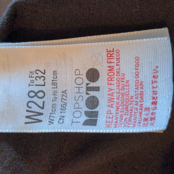 Topshop Joni distressed 28/32 jeans - Picture 3 of 6